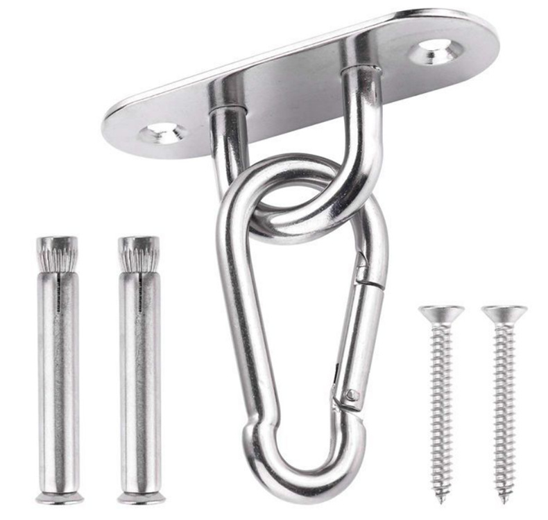 工厂直供热销吊床吊椅秋千沙包袋悬挂吊装五金 吊篮藤椅配件