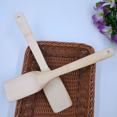 Bamboo cooking spatula, non-stick pan, special cooking bamboo spatula, household high temperature resistant bamboo spatula, bamboo spatula 1 yuan