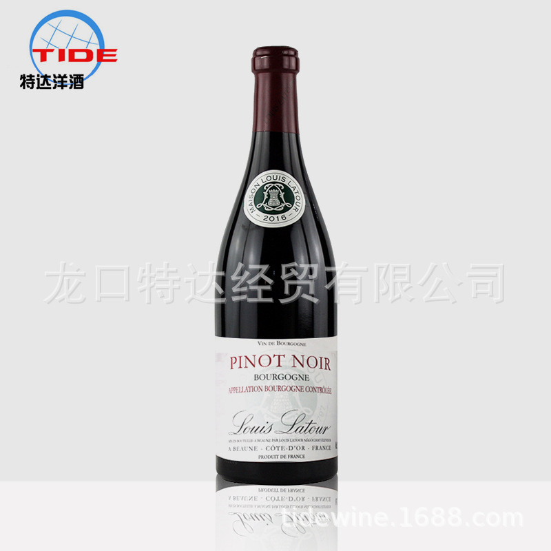 路易乐图黑品乐干红葡萄酒750ml