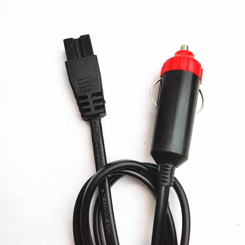 销售 载点烟器电源线 全铜美式扁线连接线 B字尾