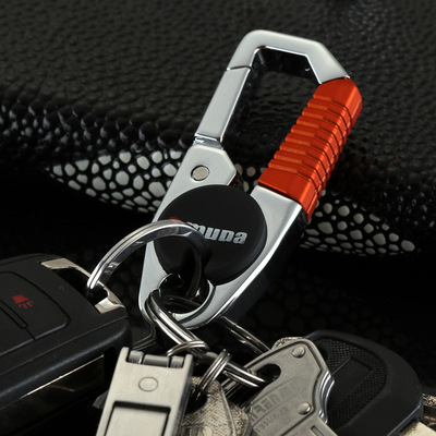 quality goods Ohmeda automobile Key buckle household men and women Waist hang rotate Key ring Stainless steel Chain Ring wholesale