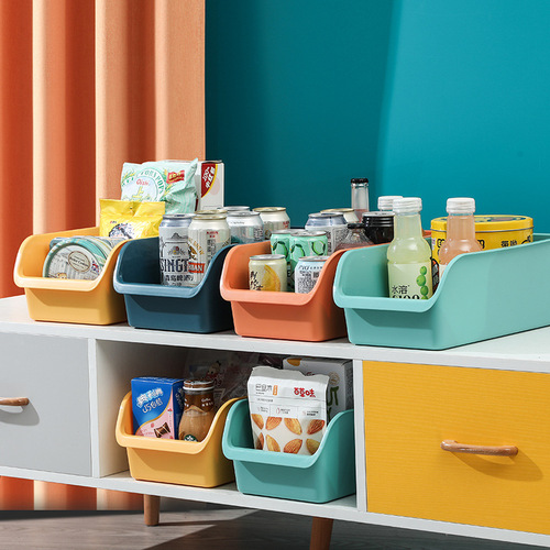 Japanese household clothing storage box plastic debris storage box clothes storage storage box thickened toy storage box