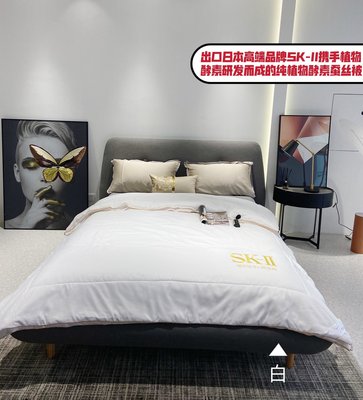 微商爆款买一送一skII外贸原单蚕丝被子母被植物酵素蚕丝被子冬被|ms