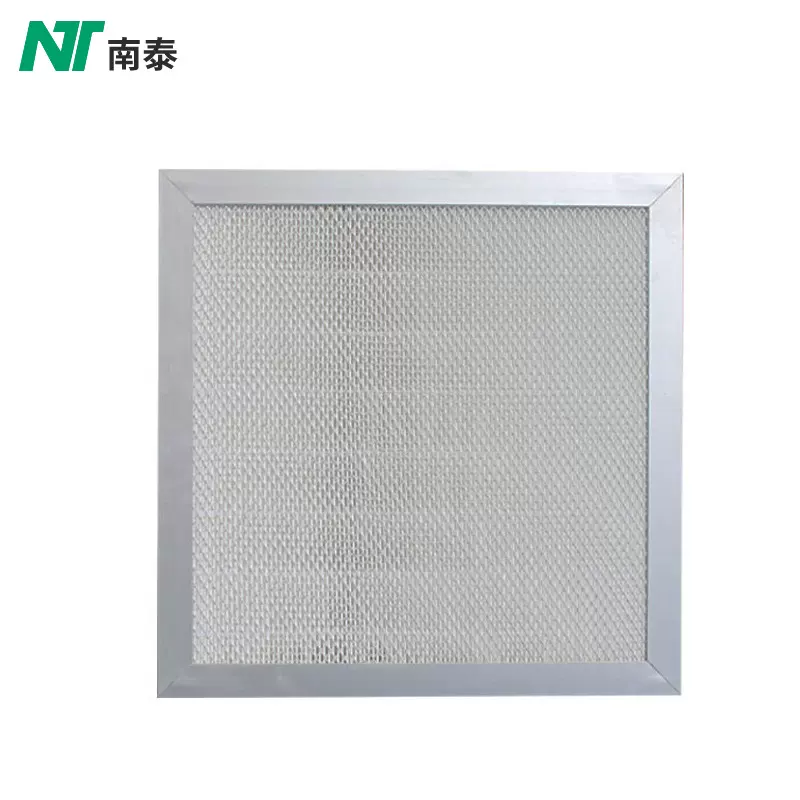 液槽高效无隔板过滤器 大风量板框式空气过滤器 液槽前置过滤器