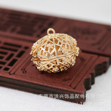 DIY�Ʒ�~24k��ɫ21*16MM�U������С���ҹ��L����b�B918