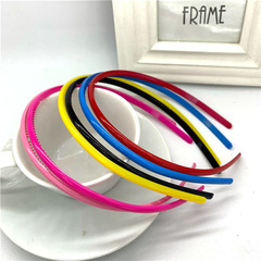Factory Direct Sale 6mm Arch Spray Plastic Hair Tie DIY Hair Accessories Wholesale Children Hair Accessories Cross-border Supply