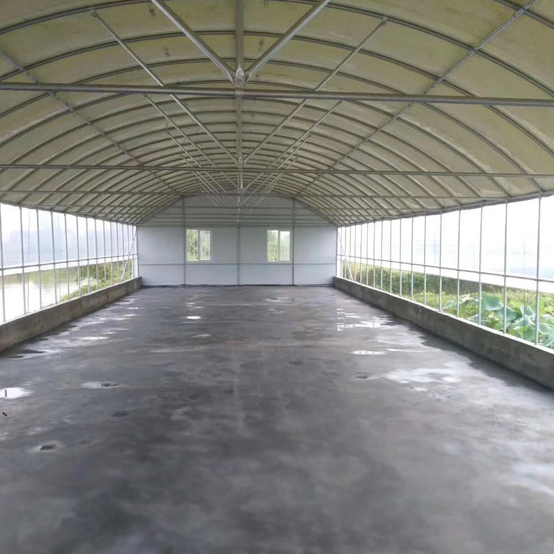 加工安装农用蔬菜花卉温室大棚 大棚镀锌钢材温室骨架