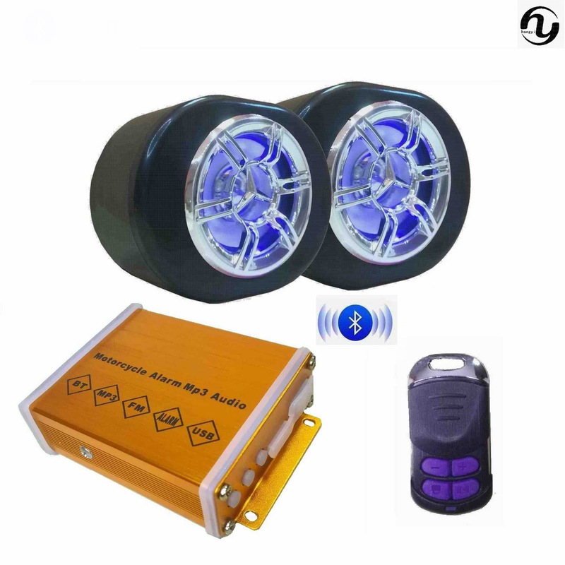 Factory Direct Sales New waterproof motorcycle Bluetooth audio MP3 electric car car anti-theft modified audio speaker