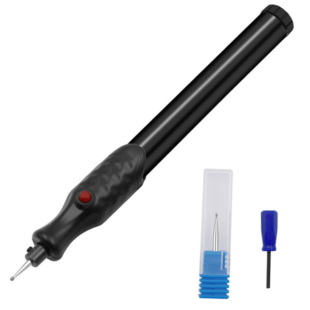 Grabado transfronterizo pluma mini amoladora eléctrica vidrio metal miniatura grabado eléctrico pluma piedra superficie de madera talla