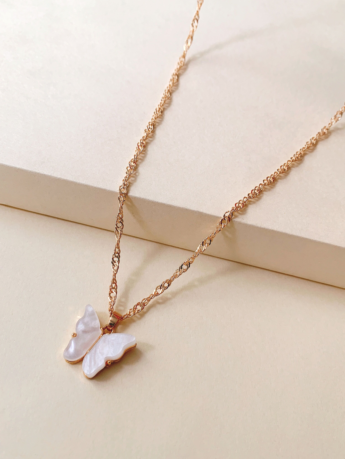 Fashion Wild Accessories Popular Color Butterfly Necklace Clavicle Chain Wholesale Nihaojewelry display picture 69