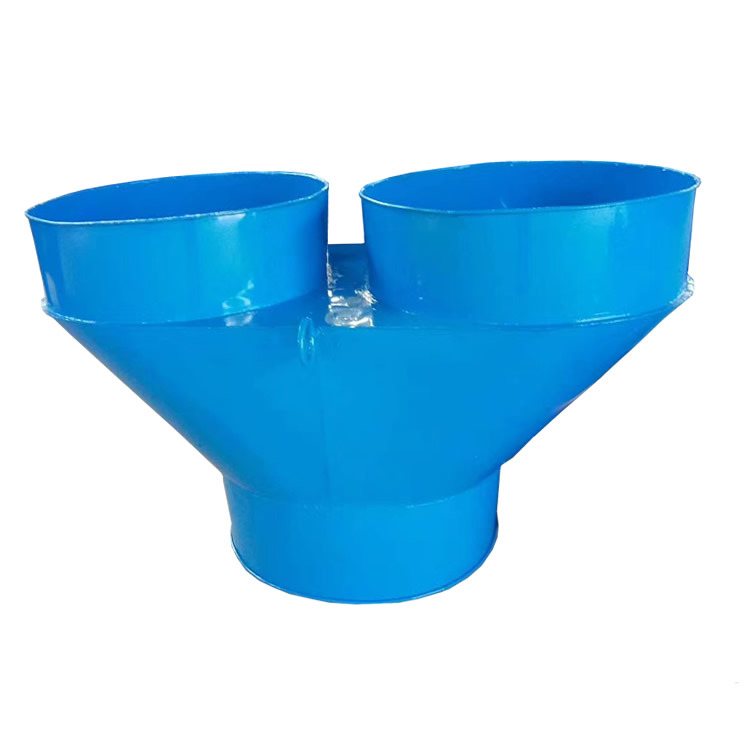 压风管道分风器 双风机分风器 铁质分风器