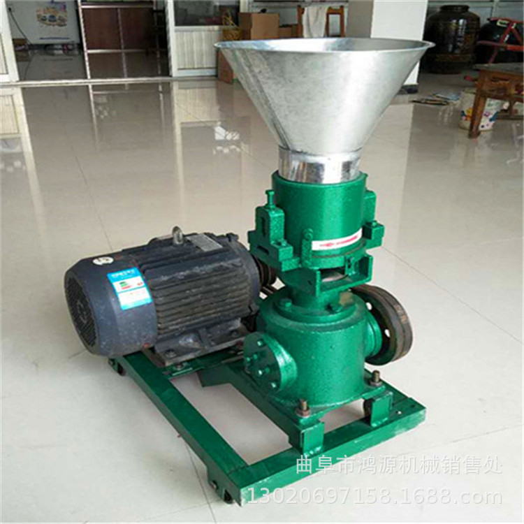 养殖场饲料颗粒机 家用牛羊猪鸡鸭鱼养殖加工设备 玉米秸秆造粒机