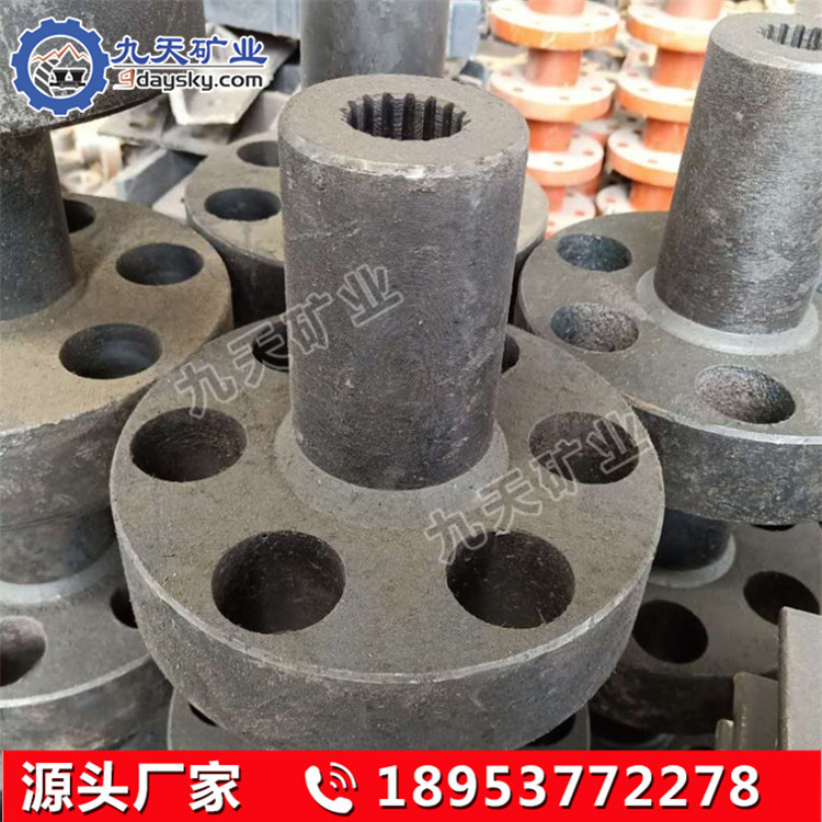 30型电机对轮 属于弹性销联轴器 九天平键花键型号齐全质量可靠