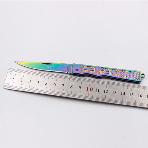 Factory direct sales Kebelli folding knife outdoor knife multi-function small knife universal folding knife fruit knife stainless steel