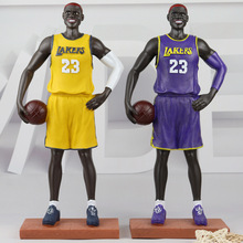 创意篮球明星詹姆斯科比库里人物模型手办摆件树脂工艺礼品