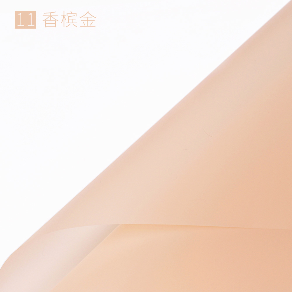 Flower Party Factory al por mayor papel mate de color sólido translúcido papel de embalaje de flores papel de embalaje de flores floristería papel de material de embalaje