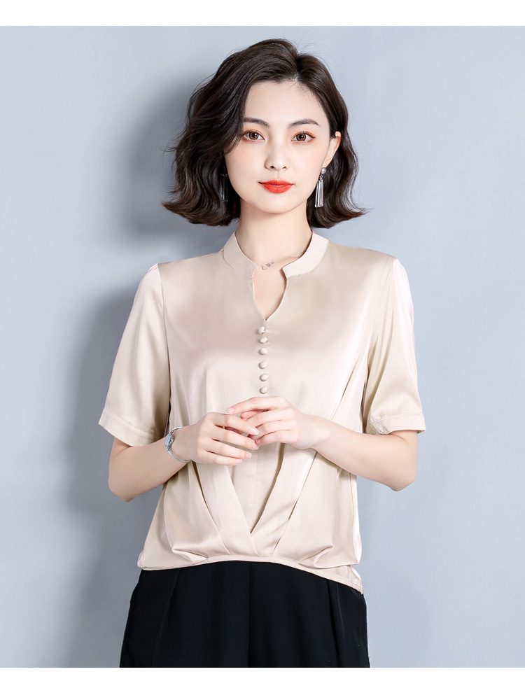 Chemisier en Mousseline de soie - Ref 3429309 Image 43