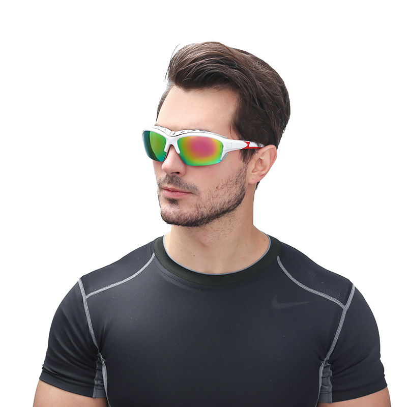 Unisex Fashion Gradient Color Pc Square Full Frame Sunglassespicture1
