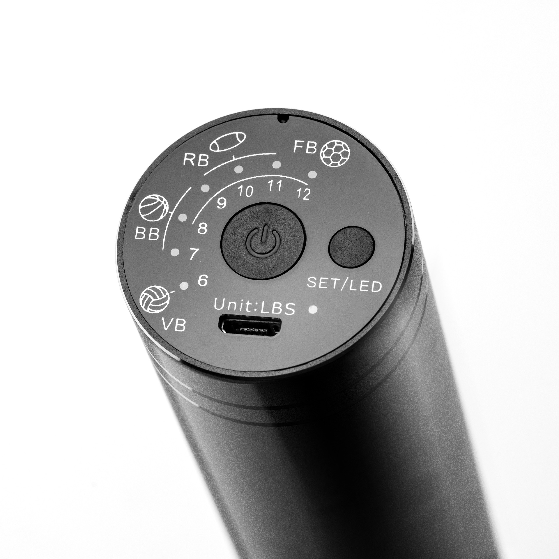 跨境爆款户外电动充气泵小型智能便携式无线篮球充气泵打气筒