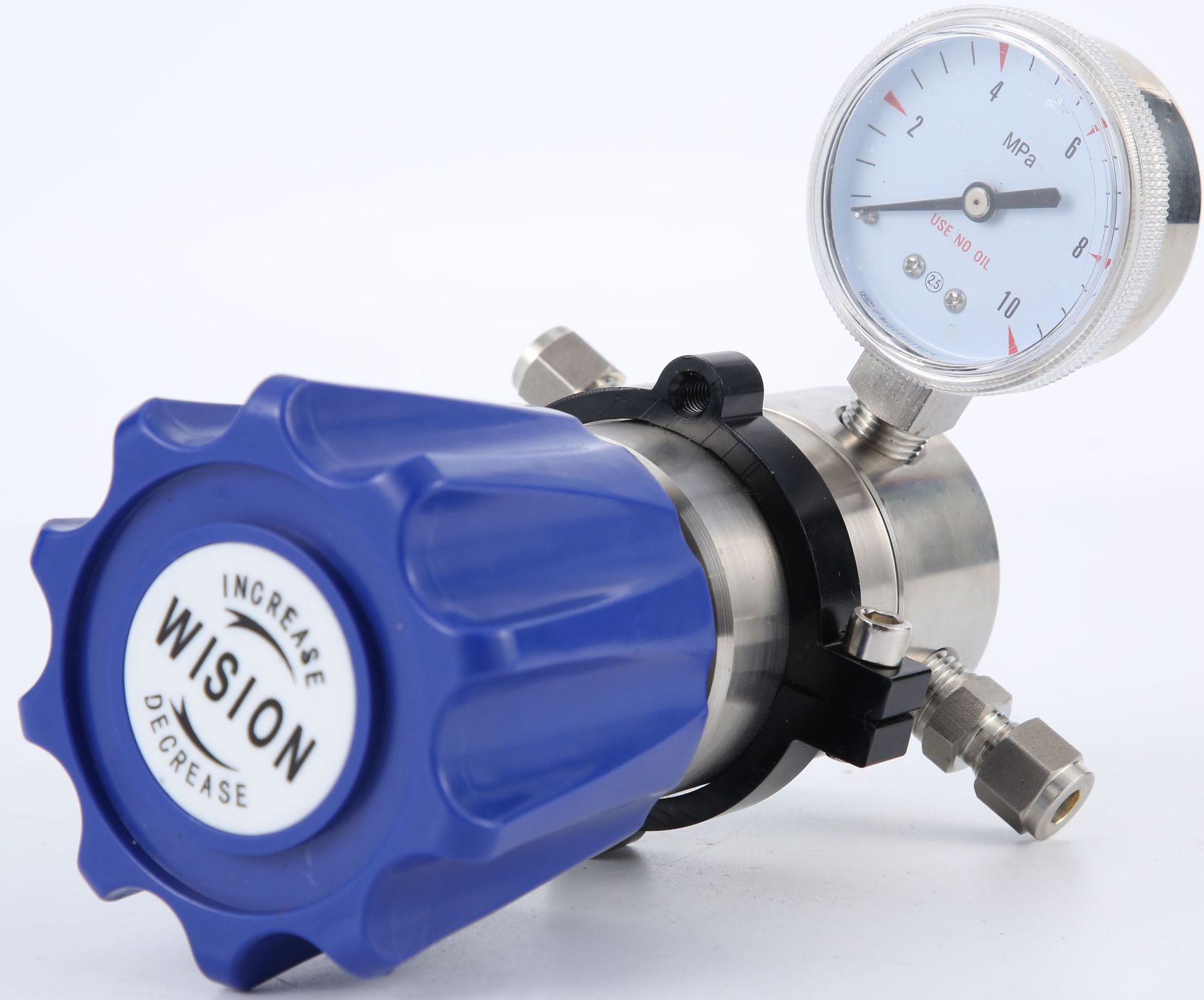 上海沃 厂家供应 规格齐全不锈钢高压可调节 RW72系列高压背压阀