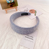 Plush cute headband, universal hair accessory, Korean style, new collection, internet celebrity