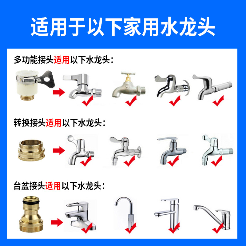 厂家直销洗车水枪家用高压伸缩水管软管冲车神器抢头喷头浇花工具详情10