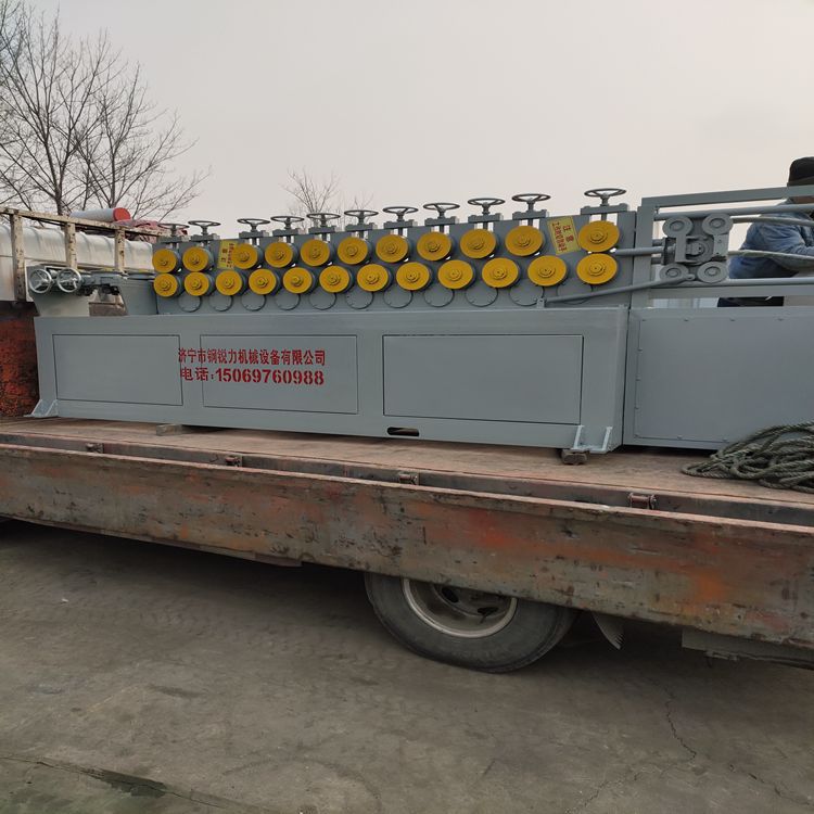 济宁展鸿数控钢筋矫直机 钢筋调直切断机 大型多轮钢筋拉直机厂家