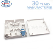 廠家直銷光纖面板 86型 光纖信息面板盒 單口SC型光纖盒ABS料