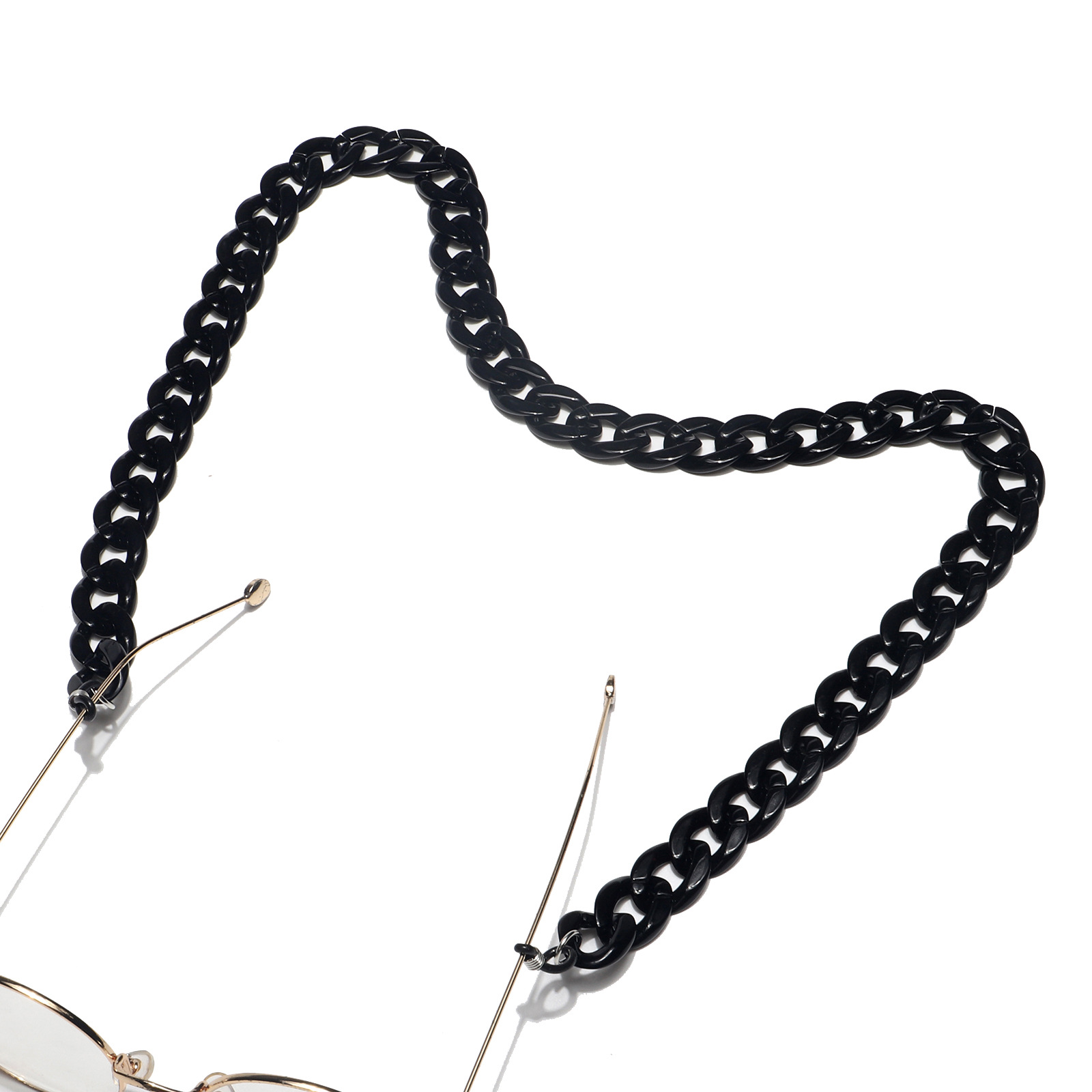 Acrylic Mask Rope Glasses Chain Multicolor Concave Shape Glasses Rope Wholesale Nihaojewelry display picture 28