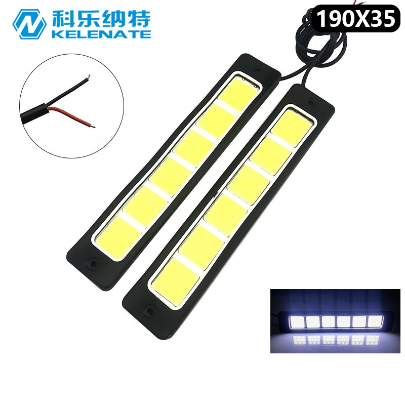 Автомобиль универсальный модифицированный мотоцикл мягкий свет бар дневные ходовые огни Гибкие COB дневные ходовые огни силиконовые светодиодные Автомобильные фары