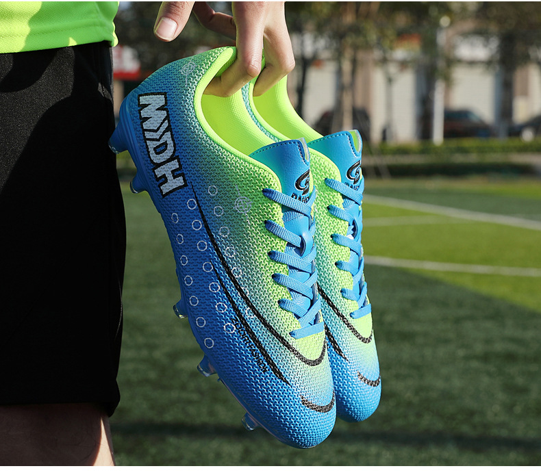 Neu AG Fußball Jugend Student Leder Füße TF Gebrochen DingTalk Künstliche Rasen Wettbewerb Sport_voghion.com