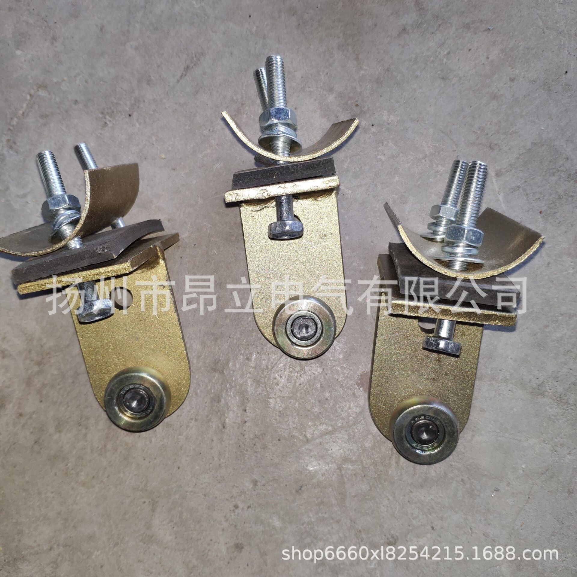 两轮板式电缆滑车ZT-L65,两轮板式工具滑车ZT-BLEG65,T型轨道接头