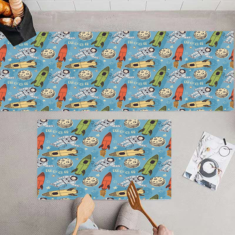 厨房垫地垫,厨房长条地垫,家用厨房地垫,浴室门口地垫