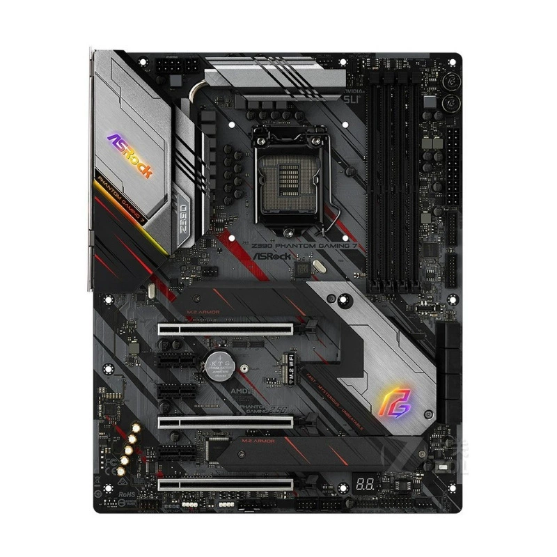 Материнская плата ASROCK Z390 Phantom Gaming 7 (Китай), настольная, поддержка 10-го поколения CPU