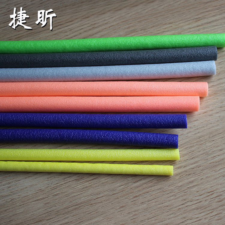 厂家批发 EPE珍珠棉管棒 多色水上浮力棒 儿童游泳辅助绵棒