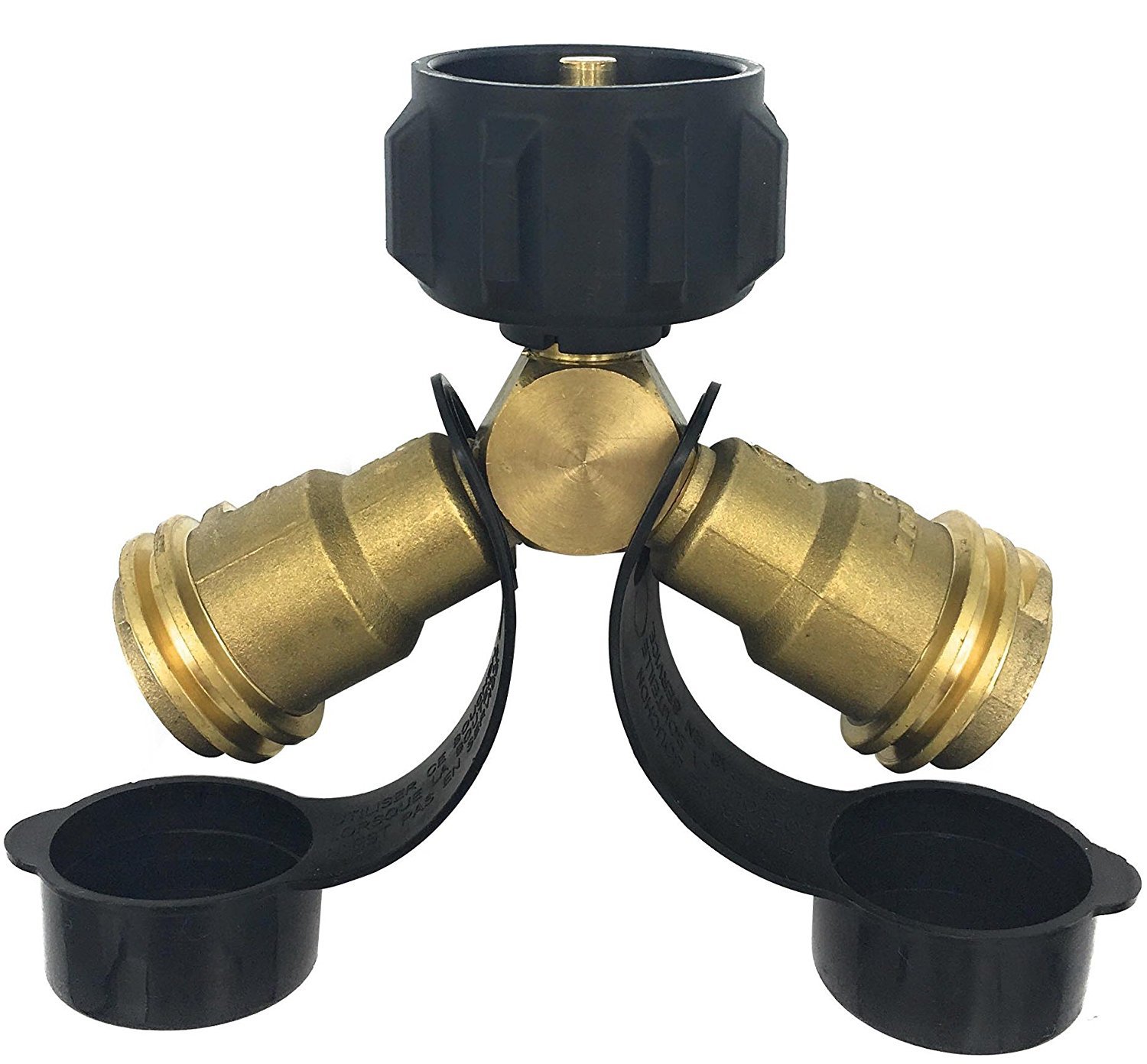 亚马逊北美QCC1/Type1丙烷罐Y型分离器适配器