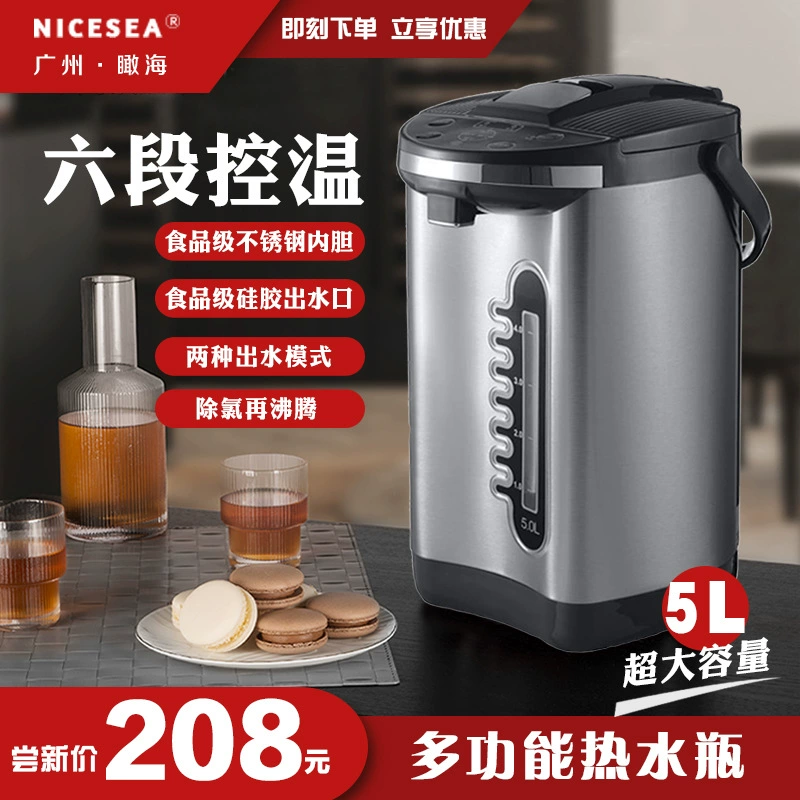 10 0V электрическая бутылка для зарубежного использования 5L электрическая бутылка с подогревом температурный контроль многофункциональная бутыль для распаковки морской воды