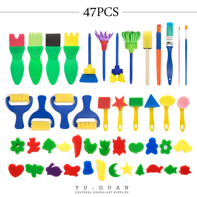 children's sponge set