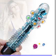 女性成人情趣用品振動棒G點自慰顆粒性玩具充電仿真陽具狼牙棒