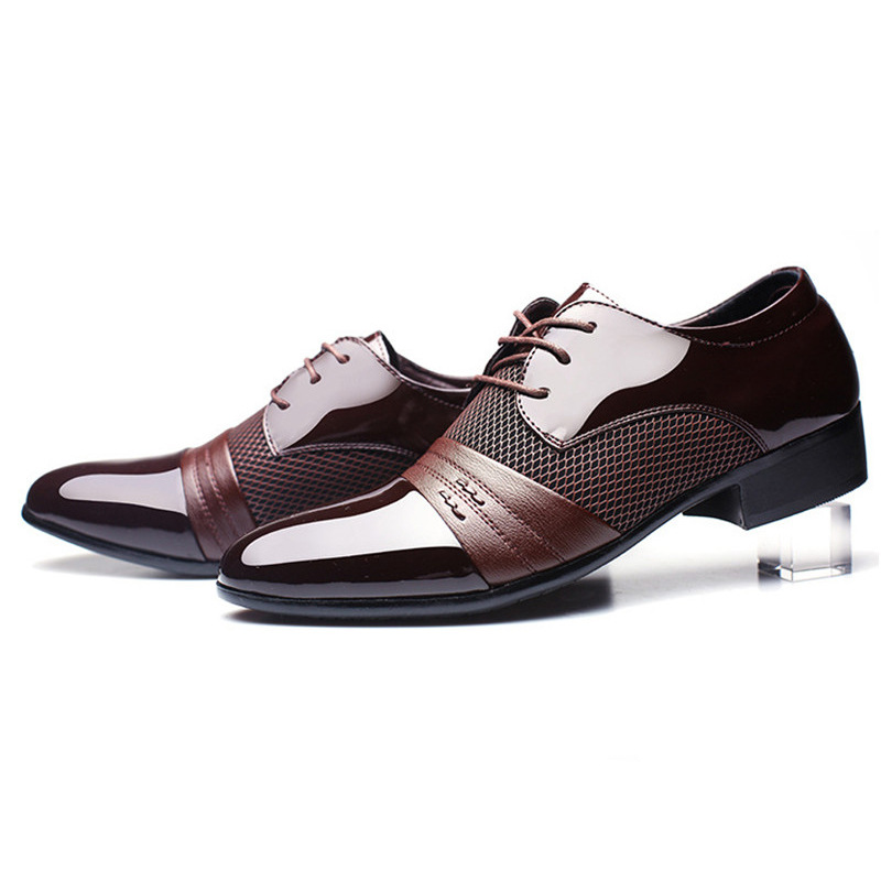 新品男士商务正装皮鞋38--48大码休闲男鞋跨境韩版纯色尖头皮鞋男