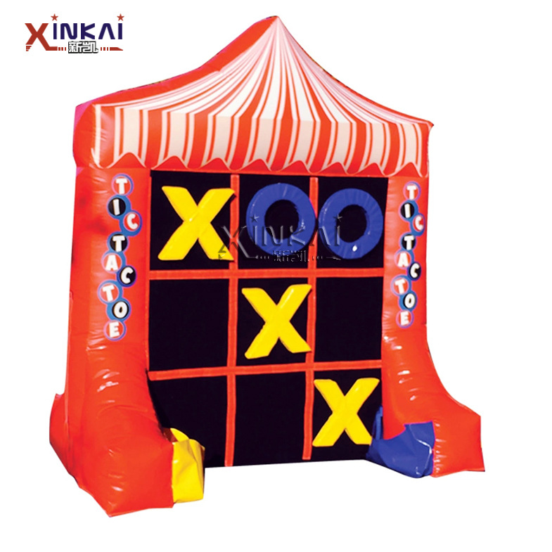 国外热销Tac Tic Toe Game 充气益智OX棋游戏 充气九宫格下棋游戏