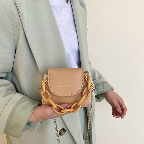 Summer small fresh bag for women 2020 new trendy high-end portable crossbody bag versatile ins jelly small bag
