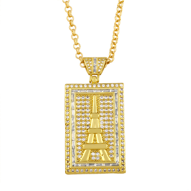 Creative Cross Virgin Mary Iron Necklace