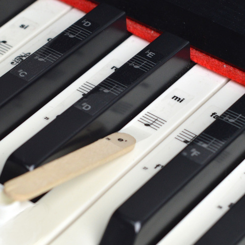 Piano stickers, entry-level musical notation, piano key film, 88 keys, 61 keys, 54 keys, piano keyboard stickers