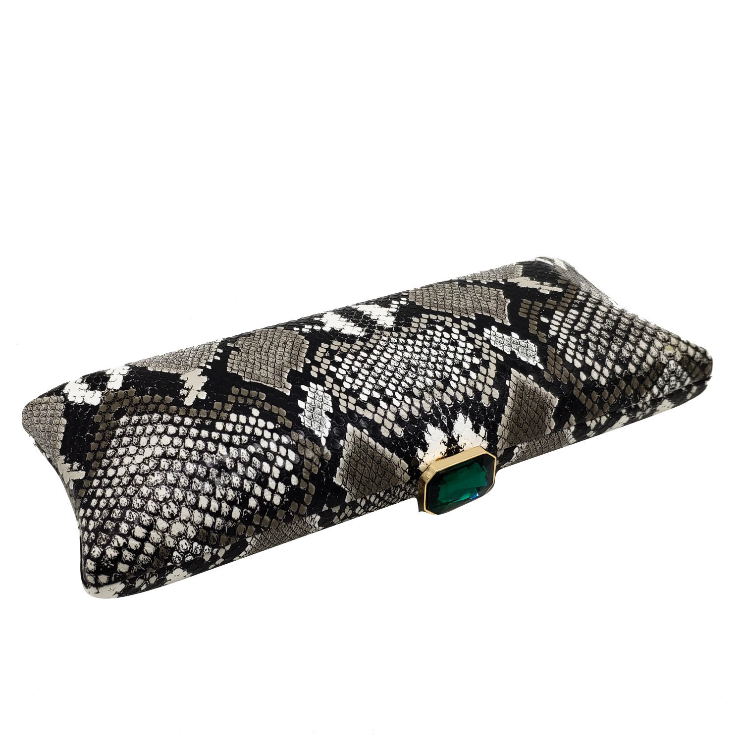 New Fashion Dinner Bag Colorful Snake Pattern Pu Female Bag Banquet Evening Bag Party Clutch display picture 10