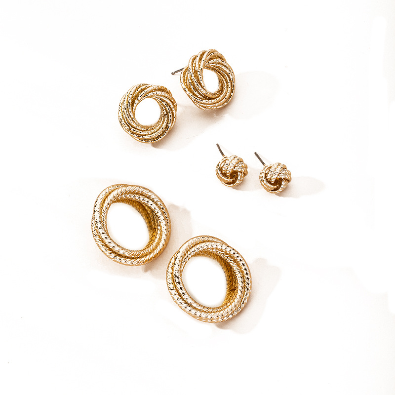 New Fashion Metal Retro Alloy Earrings For Women Hot-saling Wholesale display picture 6
