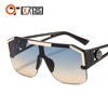 Lens, decorations, sunglasses, trend protecting glasses, European style