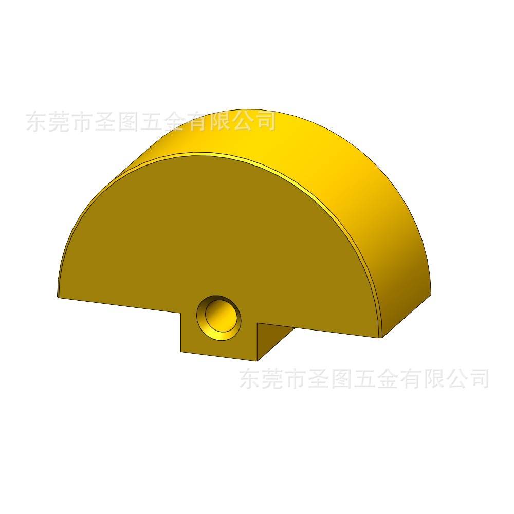 加工扇形震动偏心轮 振动电机偏心轴 马达圆形偏心轮 黄铜偏心轮