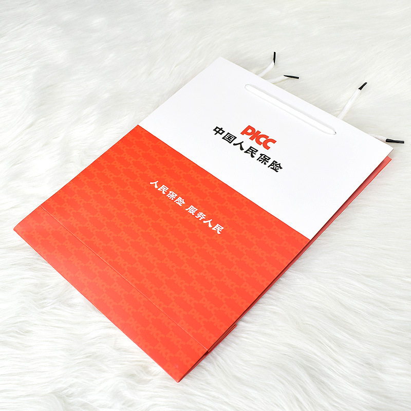 PICC保险公司银行资料档案文件手提袋