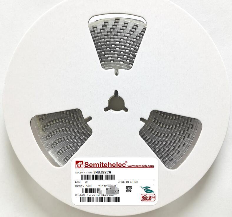 SMBJ22CA TVS瞬态抑制二极管 SMB SEMITEH 全新原装正品